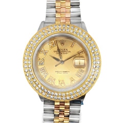36mm Datejust with 2 Row Diamond Bezel Rolex