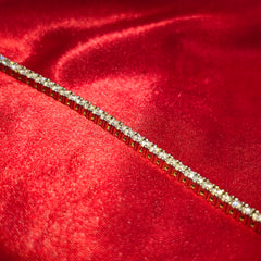 Heart Clasp Bracelet 3.00 ctw Diamond 14K Yellow Gold