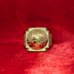 10K World Gold Ring