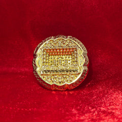 Apostles The Last Supper Round Ring 10K Gold