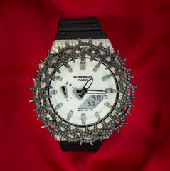 Iced Out Casio G-Shock 8.50 Ctw Moissanite