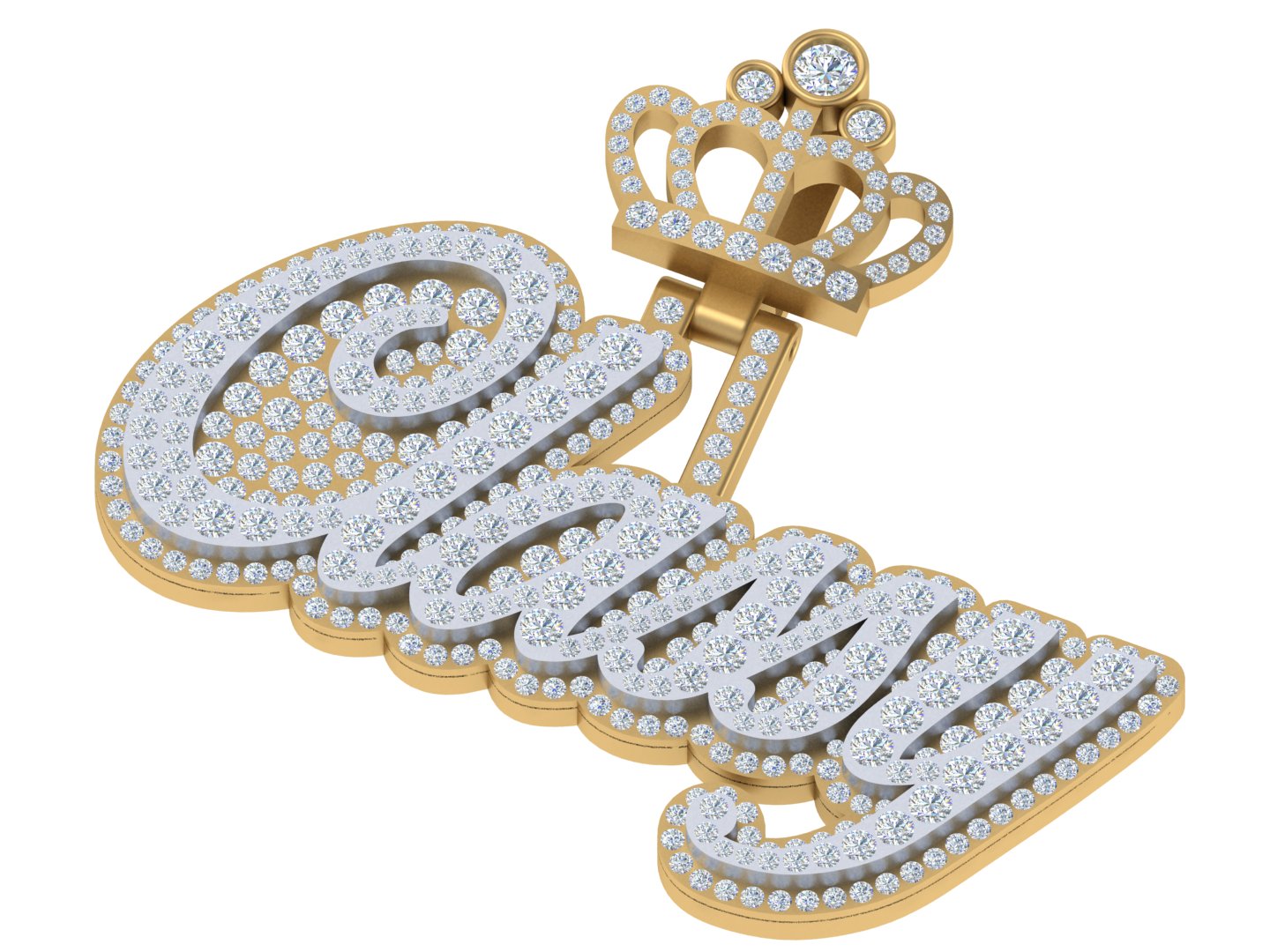 Classy custom pendant 2nd Deposit