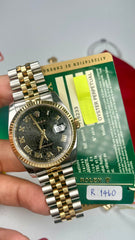 36mm Datejust Stainless steel
18k White Gold fluted bezel - Blue fluted motif dial- full jubilee bracelet - Mint condition- watch and card