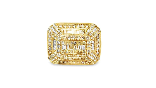 Exquisite Diamond Ring 2.15 Ct. Diamond 10K Yellow Gold