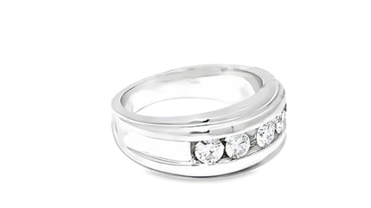 Elegant Diamond Ring 14K White Gold 1.00 ctw Diamond