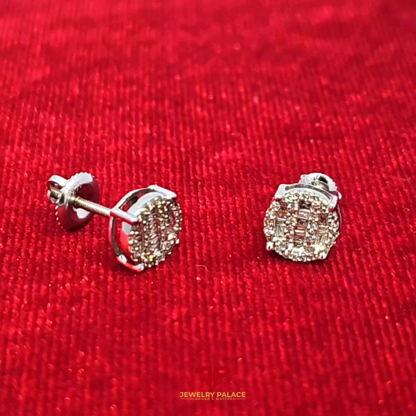 Elegant Diamond Earrings 0.33 Ct. Diamond 10K White Gold