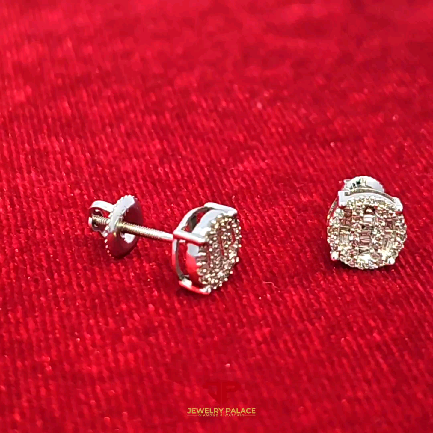 Elegant Diamond Earrings 0.33 Ct. Diamond 10K White Gold