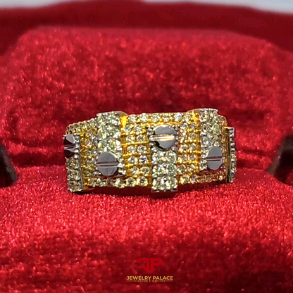 Elegant Diamond Ring 1.20 Ct. Diamond 10K Yellow Gold