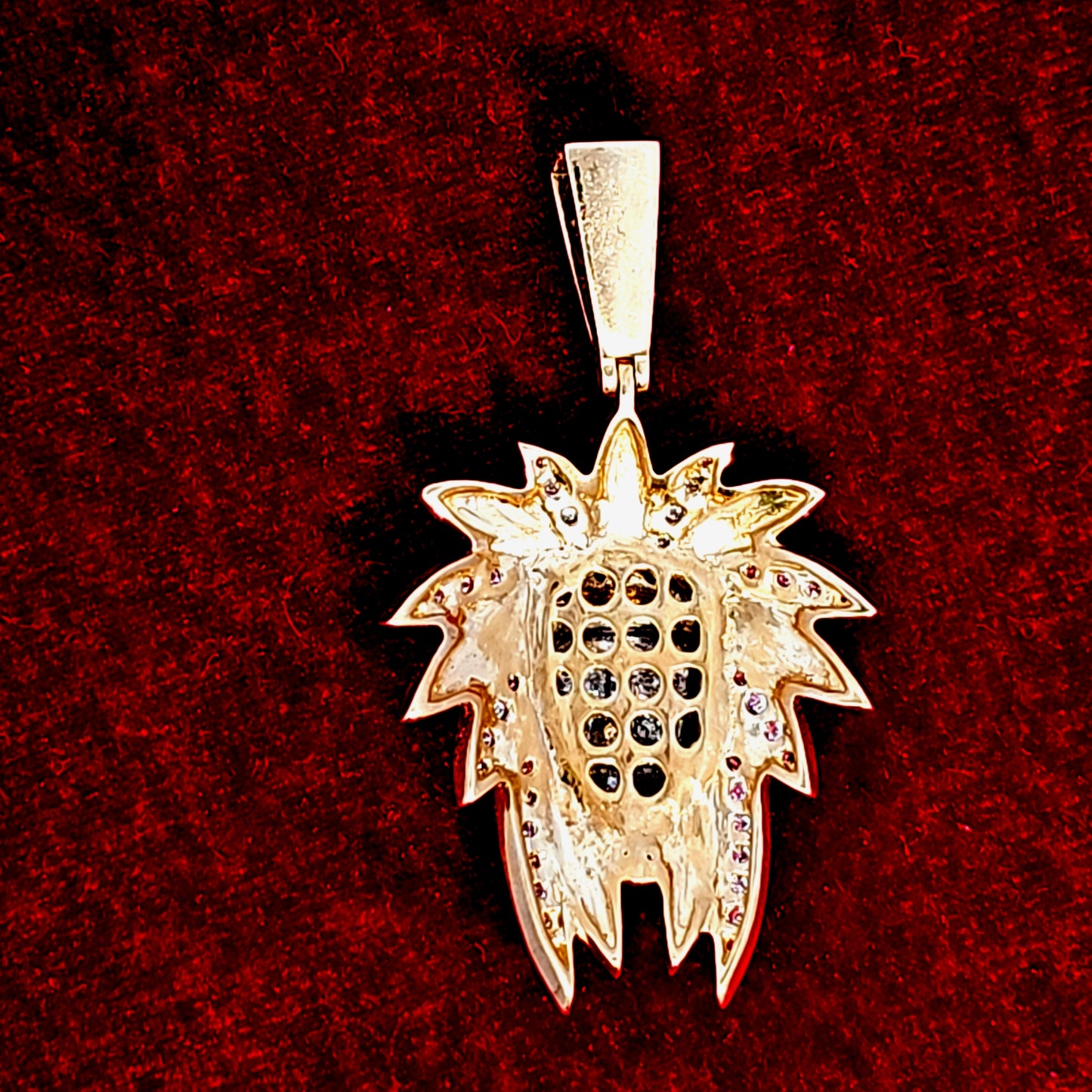 Native American Inspired Pendant 0.75 ct. Diamond 10K Yellow Gold