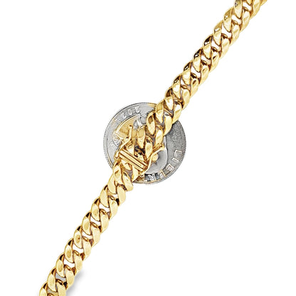 Miami Cuban Chain 7.7MM 24" 10K Gold