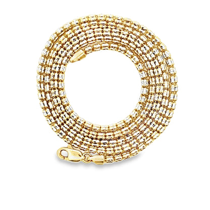 Rollo Diamond Chain 2.8MM 22" 10K Gold