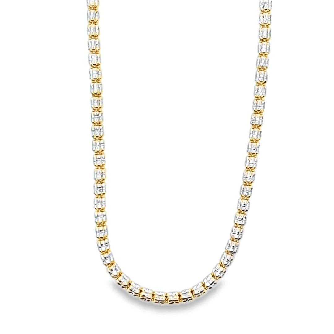 Rollo Diamond Chain 2.8MM 22" 10K Gold