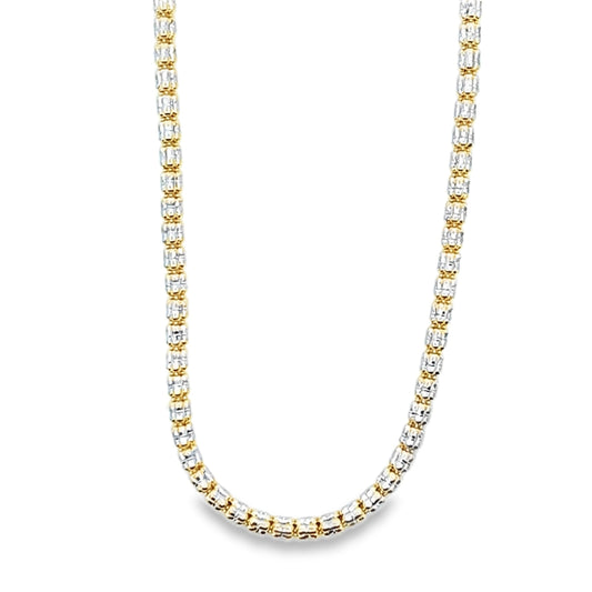 Rollo Diamond Chain 2.8MM 22" 10K Gold