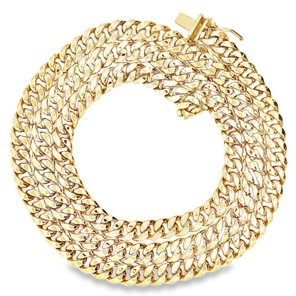 Miami Cuban Chain 6MM 22" 10K Gold