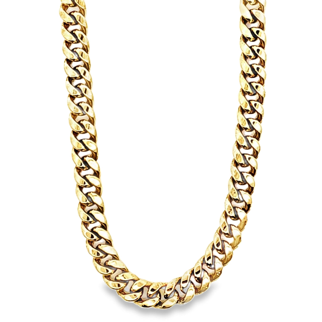 Miami Cuban Chain 6MM 22" 10K Gold