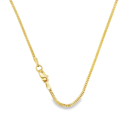 Franco Chain 1.5MM 20" 10K Gold