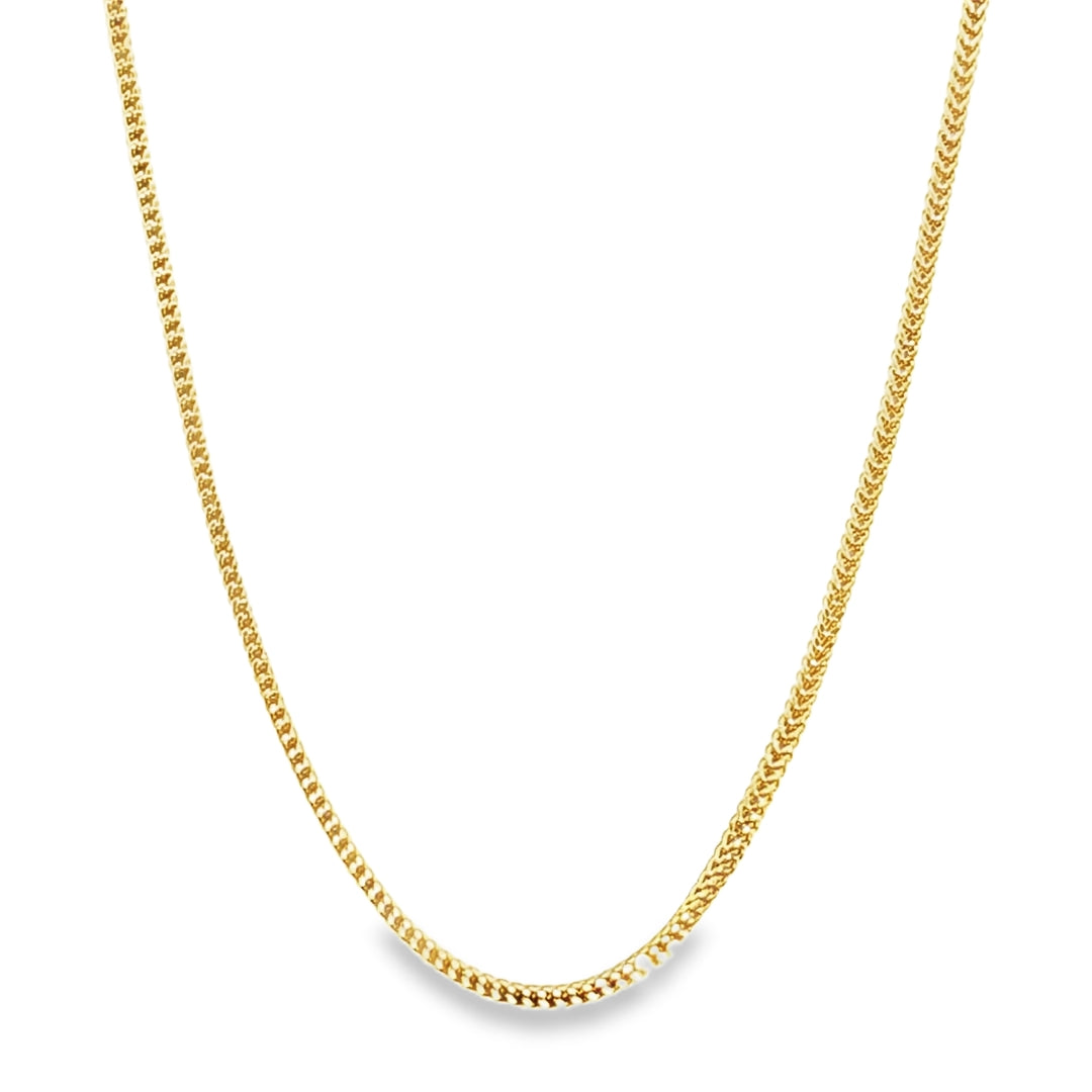 Franco Chain 1.5MM 20" 10K Gold