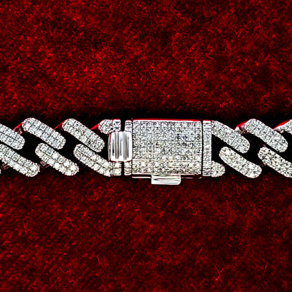 Diamond Bracelet 2.22 ct. 10K White Gold