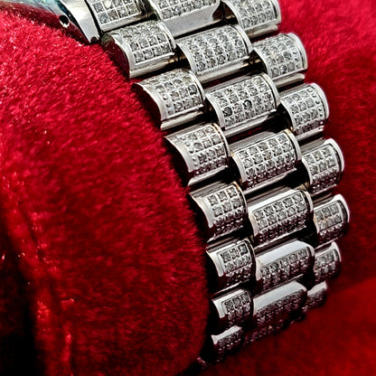 Datejust Diamond Rolex Watch 34MM 7.00 ctw