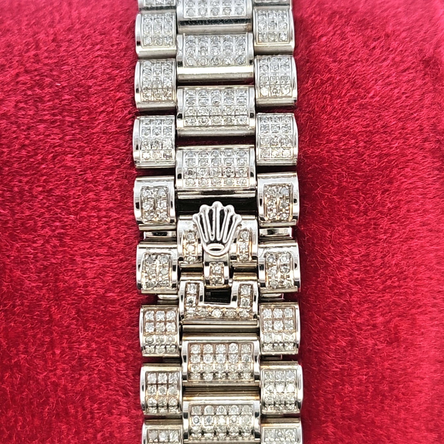 Datejust Diamond Rolex Watch 34MM 7.00 ctw