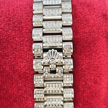 Datejust Diamond Rolex Watch 34MM 7.00 ctw