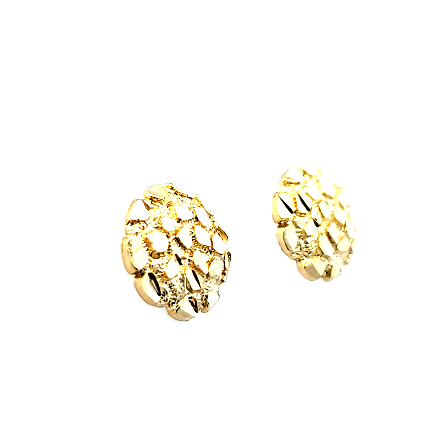 10K Nuggett Earring