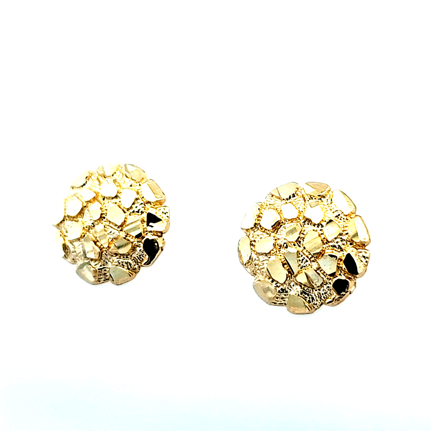 10K Nuggett Earring