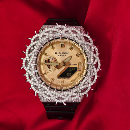 Iced Out Casio G-Shock 8.50 Ctw Moissanite