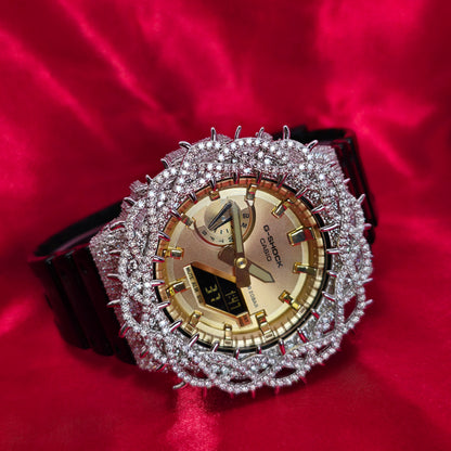 Iced Out Casio G-Shock 8.50 Ctw Moissanite