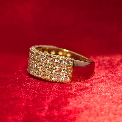 Wedding Band 2.64 ctw Diamond 10K Yellow Gold
