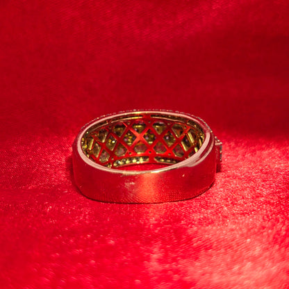 Round Cut Ring 2.50 ctw Diamond 14K Yellow Gold