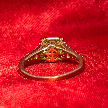 Engagement Ring Diamond 1.25 ctw 10K Yellow Gold