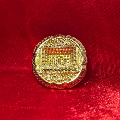 Apostles The Last Supper Round Ring 10K Gold
