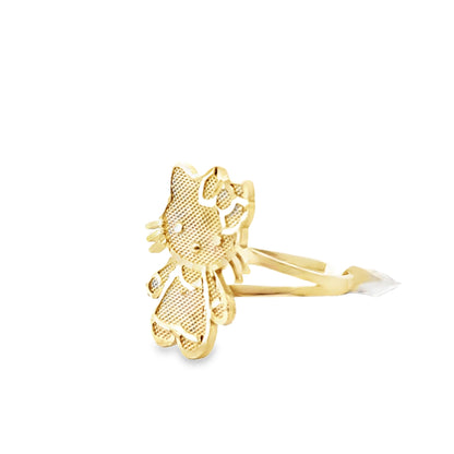 10K Gold "Hello Kitty" Ring