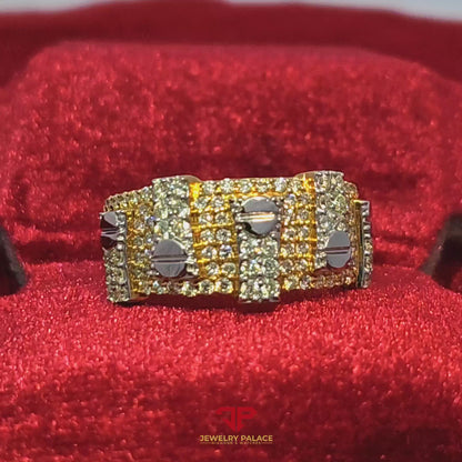 Elegant Diamond Ring 1.20 Ct. Diamond 10K Yellow Gold